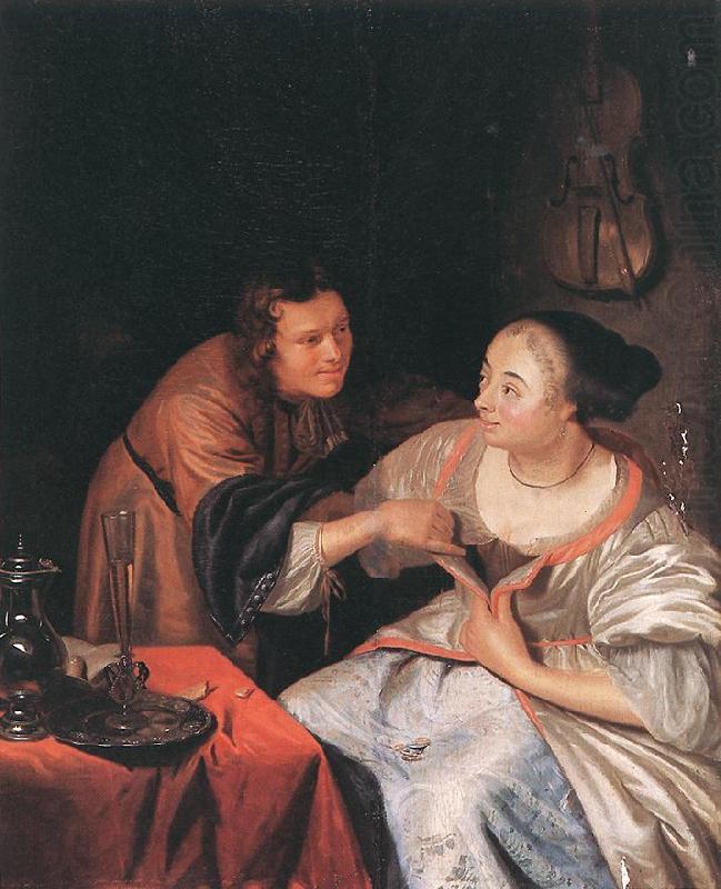 Carousing Couple sg, MIERIS, Frans van, the Elder